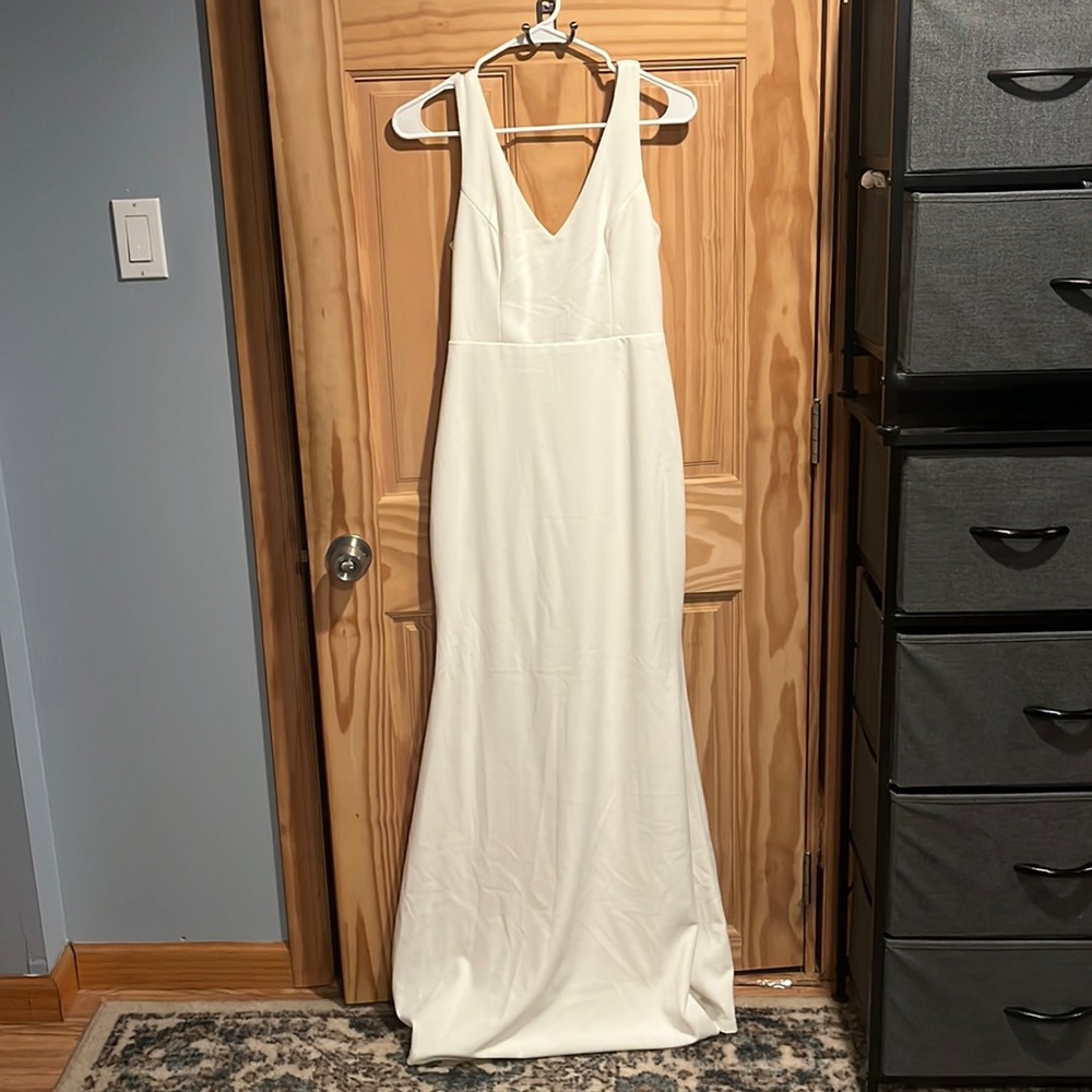 NWOT white dress